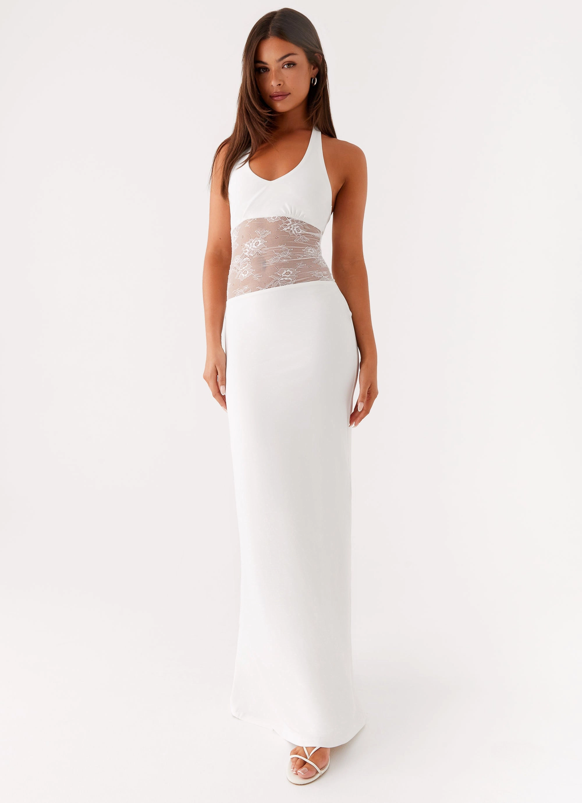 garden party Main Focus Maxi Dress - White