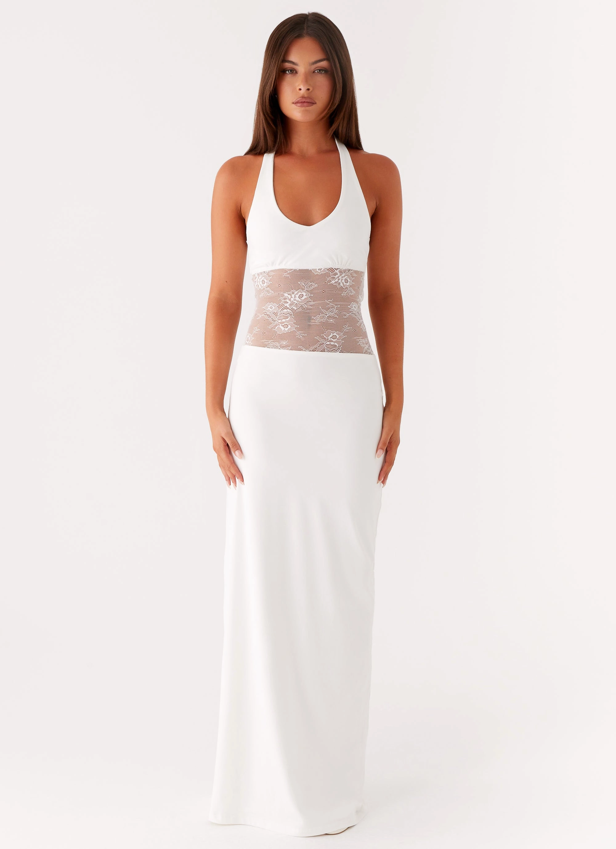 Daytime Mood Main Focus Maxi Dress - White