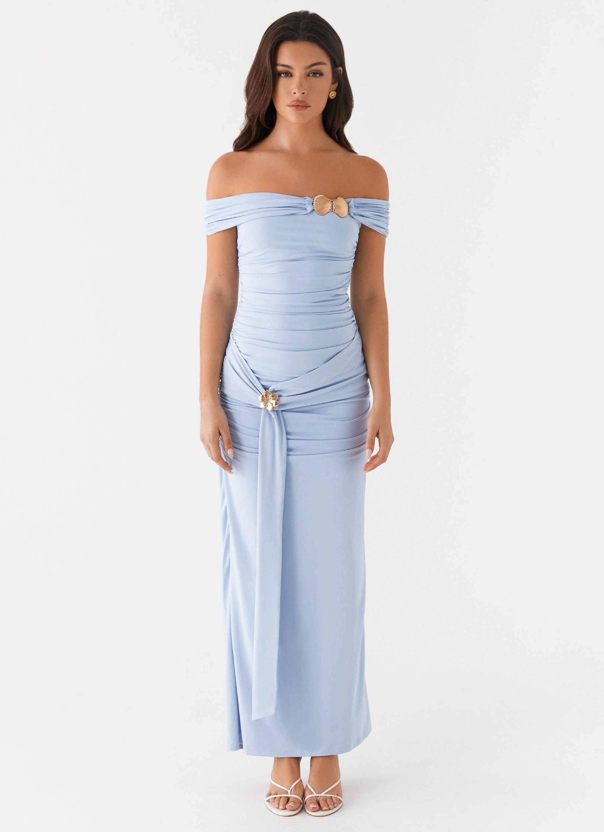 Elegant formal outfit Majorly Maxi Dress - Blue