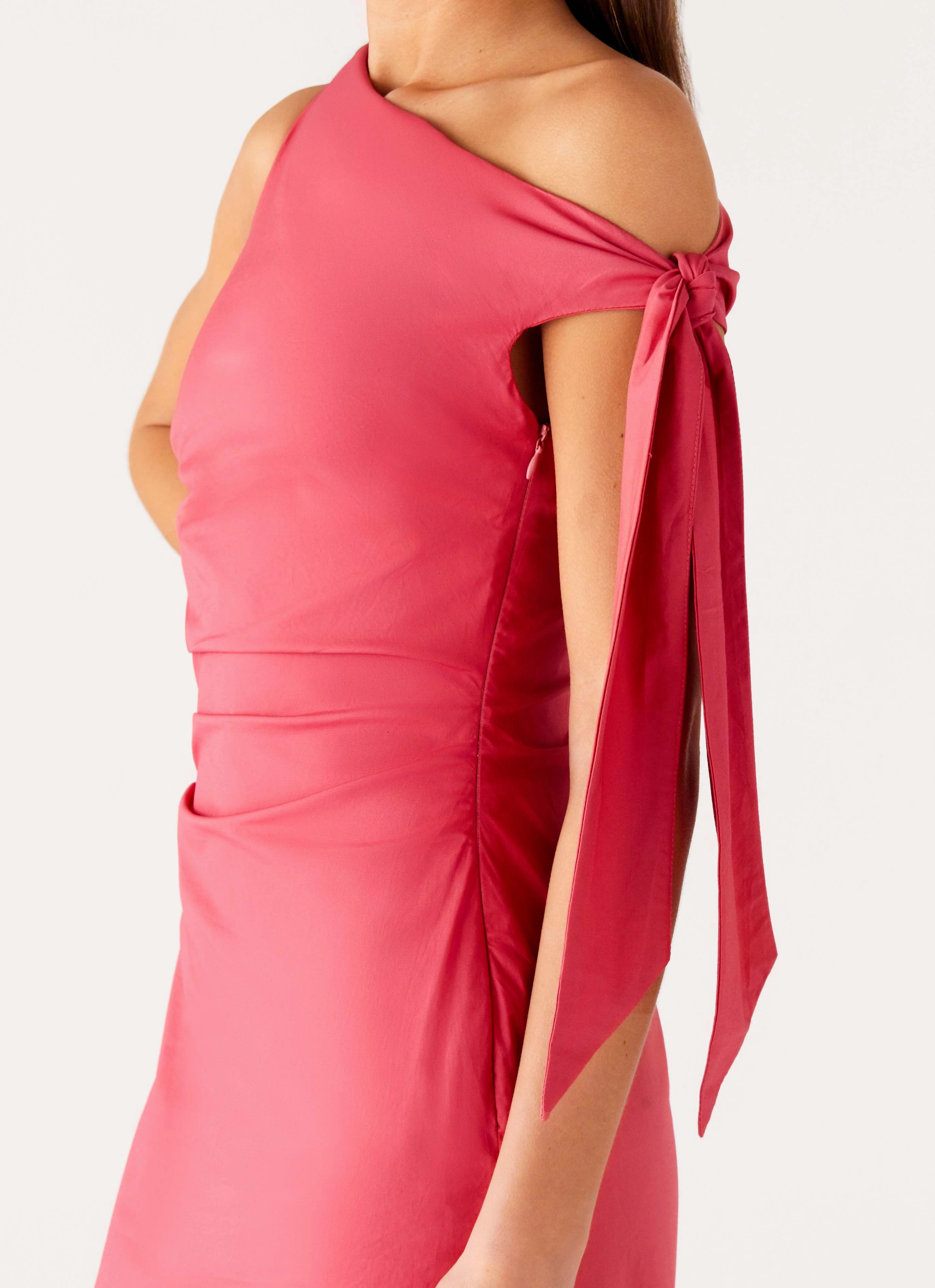 Marella Maxi Dress - Coral Feminine Design