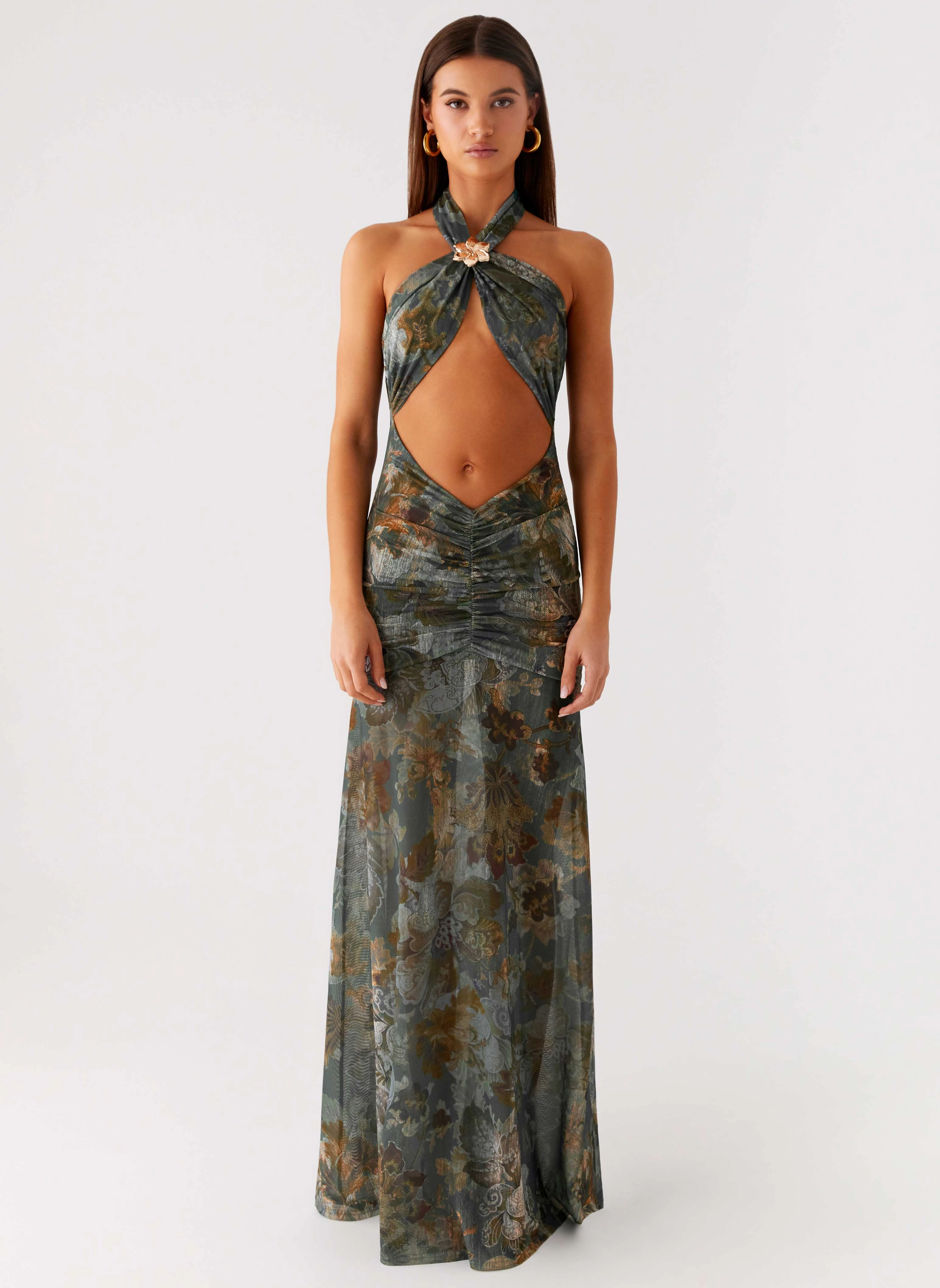 Mariam Maxi Dress - Vintage Blossom Year Round Flattering Silhouette