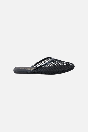 Matisse Brooklyn Flat Mule in Black Every Step Stylish Footwear