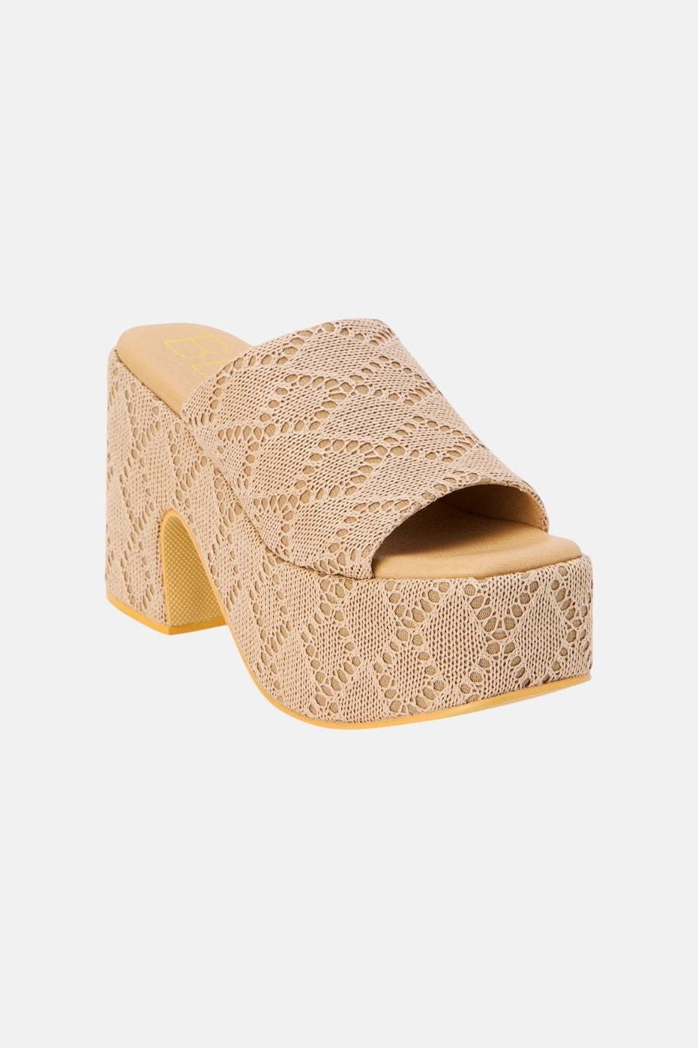 Matisse Como Platform Heel in Camel All-Day Fit