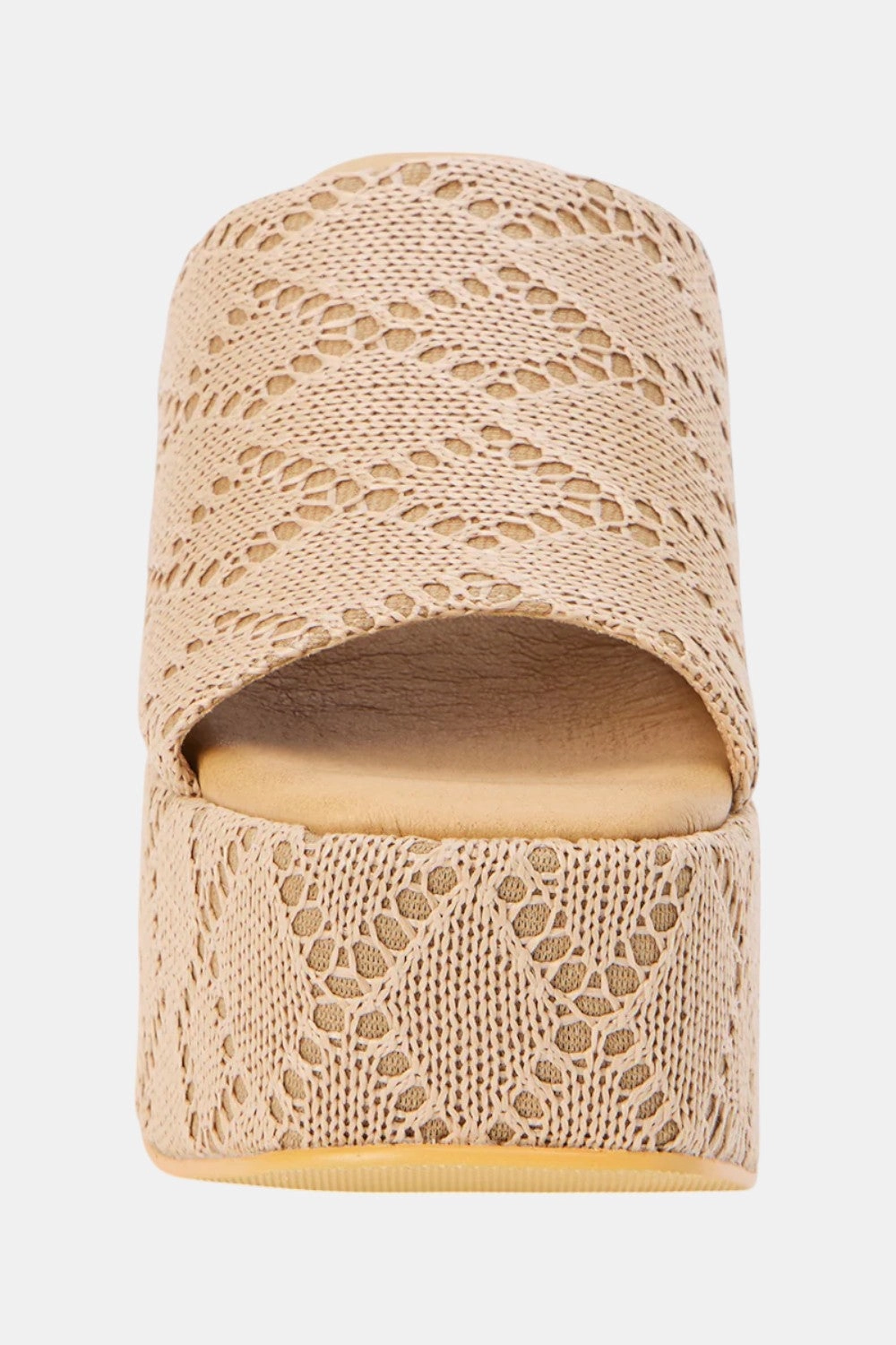 Matisse Como Platform Heel in Camel Instant Fit Relaxation Secure fit