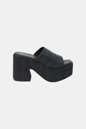 Comfortable Breathability Matisse Como Platform Heel in Ebony