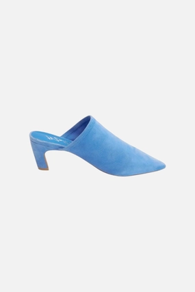 Vibrant Tone Matisse Frances Heeled Mule in Blue