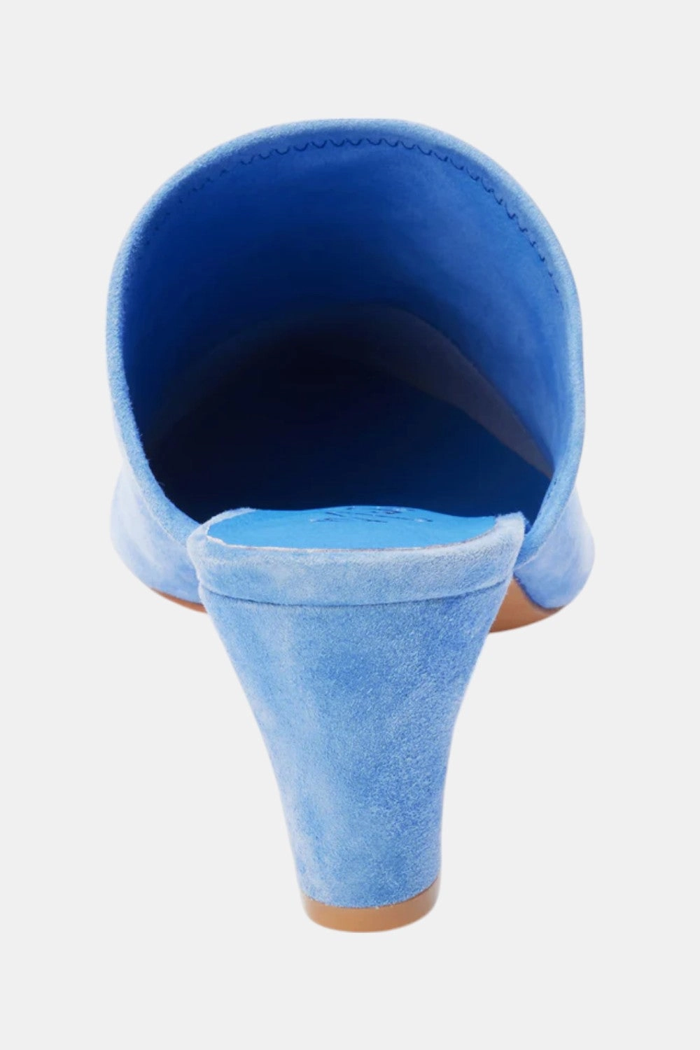 Natural Material Anti Slip Feature Matisse Frances Heeled Mule in Blue