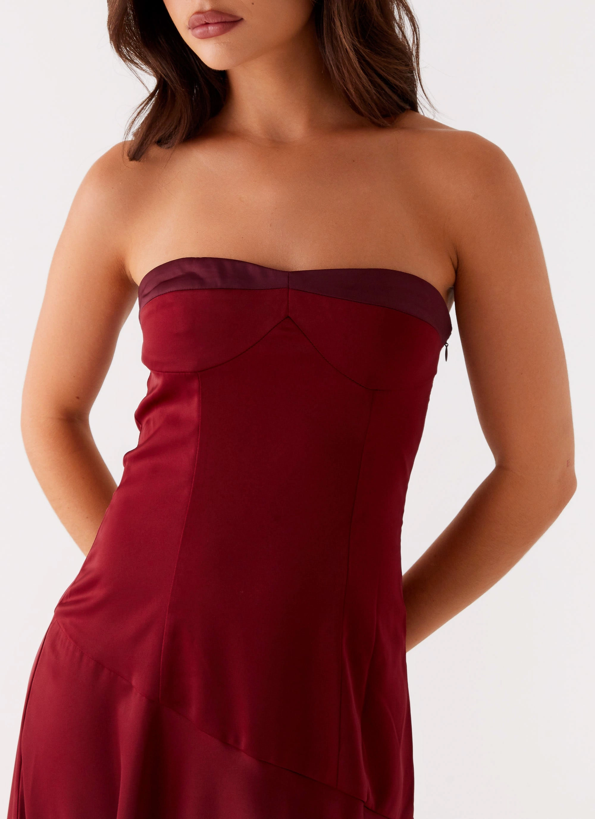 Matisse Midi Dress - Red Lounge Base Classic Layer