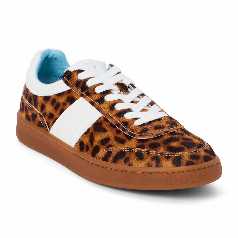 Torsional Stability Matisse Quincy Low-Top Sneaker in Tan Leopard