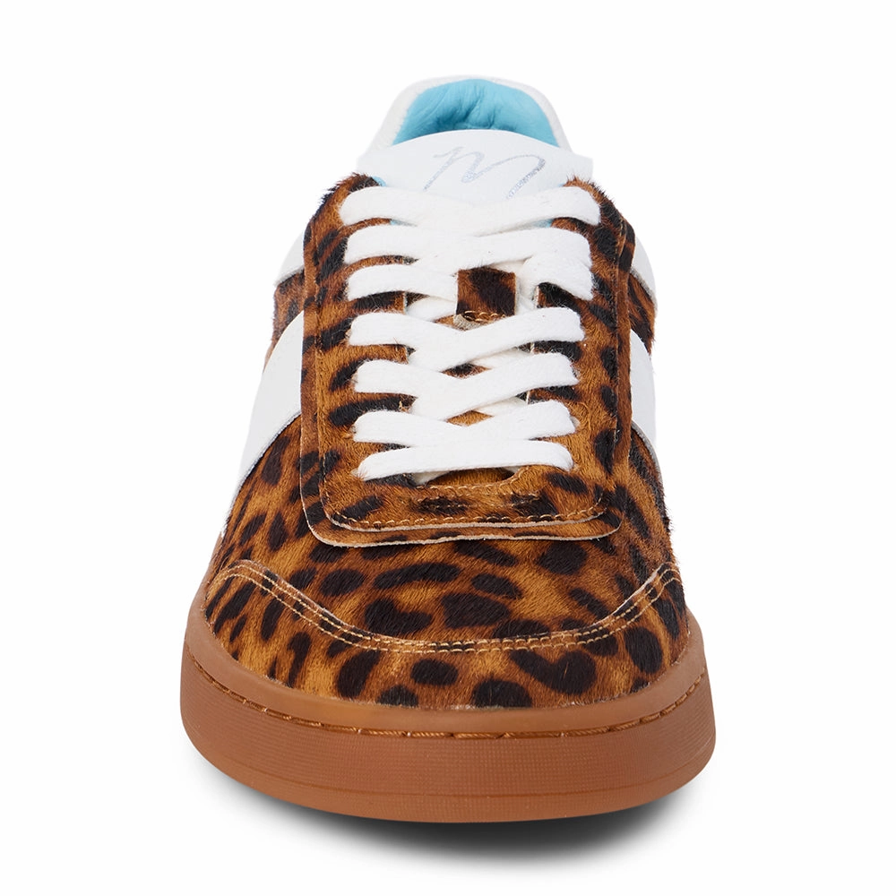Matisse Quincy Low-Top Sneaker in Tan Leopard Daylight Style Chic Fit