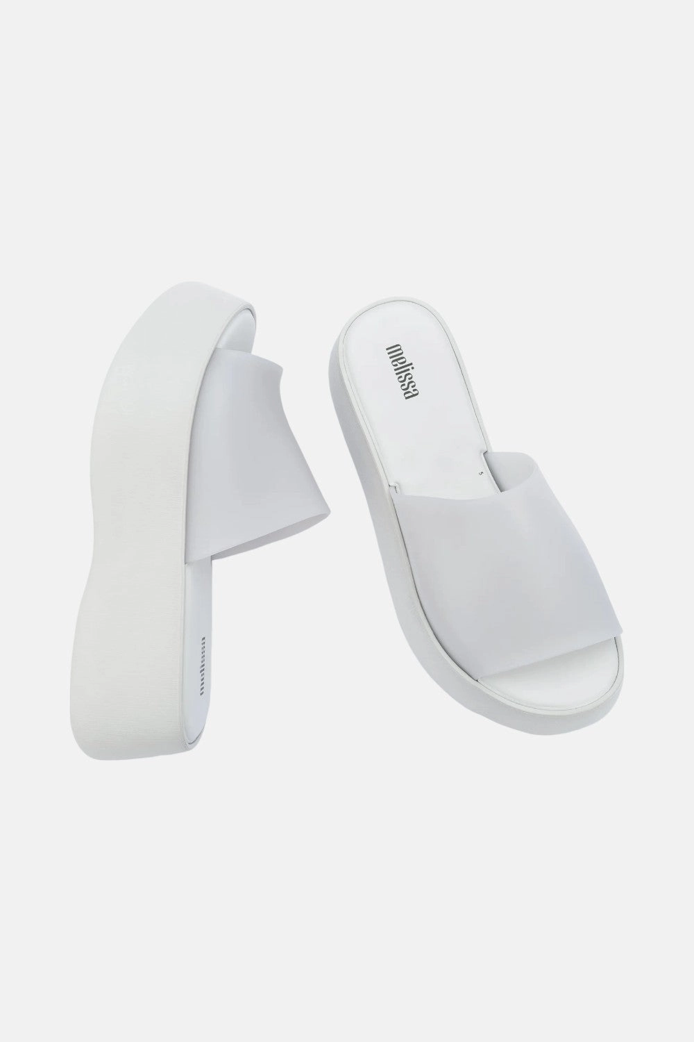 Melissa Becky Slide Platform Grey Impact Softness