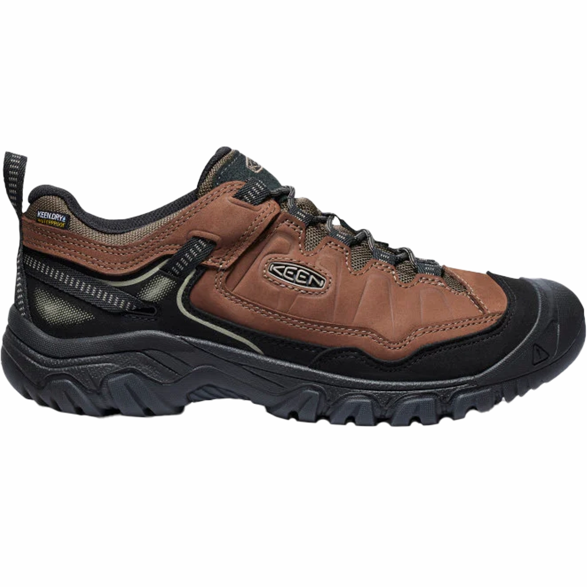 Men's Targhee IV Waterproof Hiking Boot Clean Lines Tough Grip