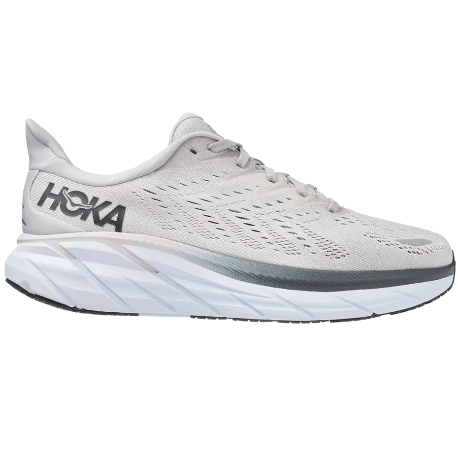 Men's Clifton 8 - Wide geometric running option running in the snow shoes