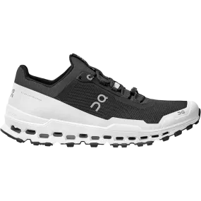 Men's Cloudultra wide-fit shoes running in a monorail station area shoes