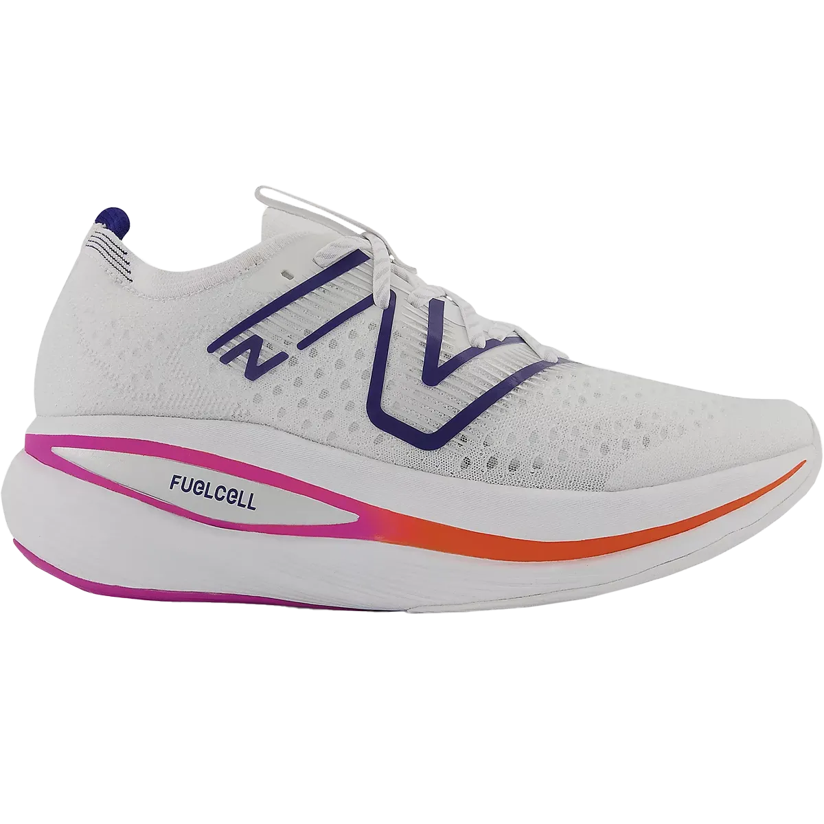 Men's FuelCell SuperComp Trainer running on track shoes