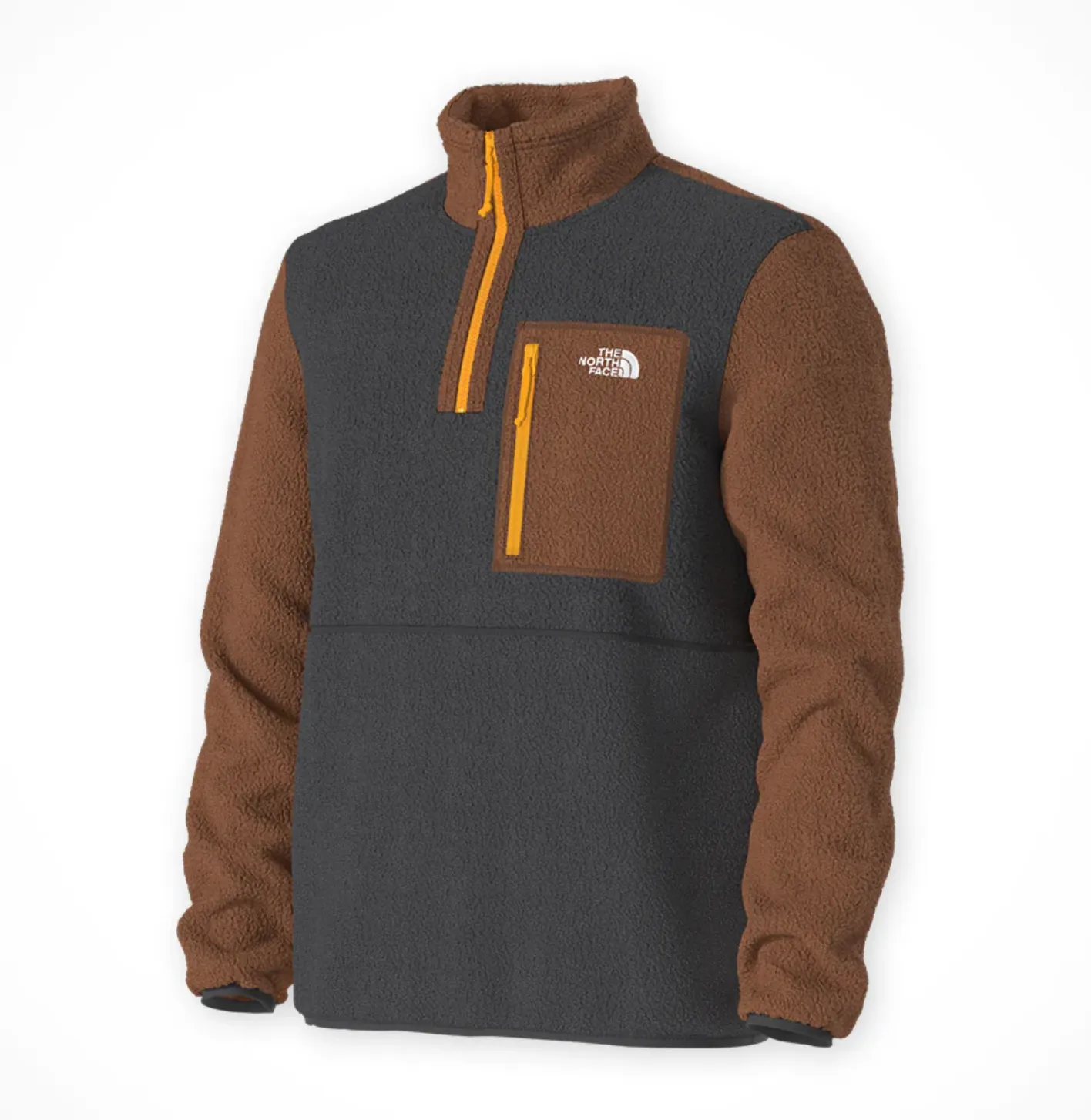 Rugged Look Yarn Dyed Fabric Men's Yumiori ? Zip