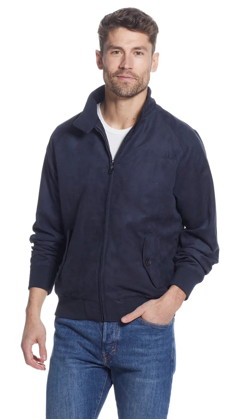 Tailored Silhouette MICROSUEDE BARACUTA