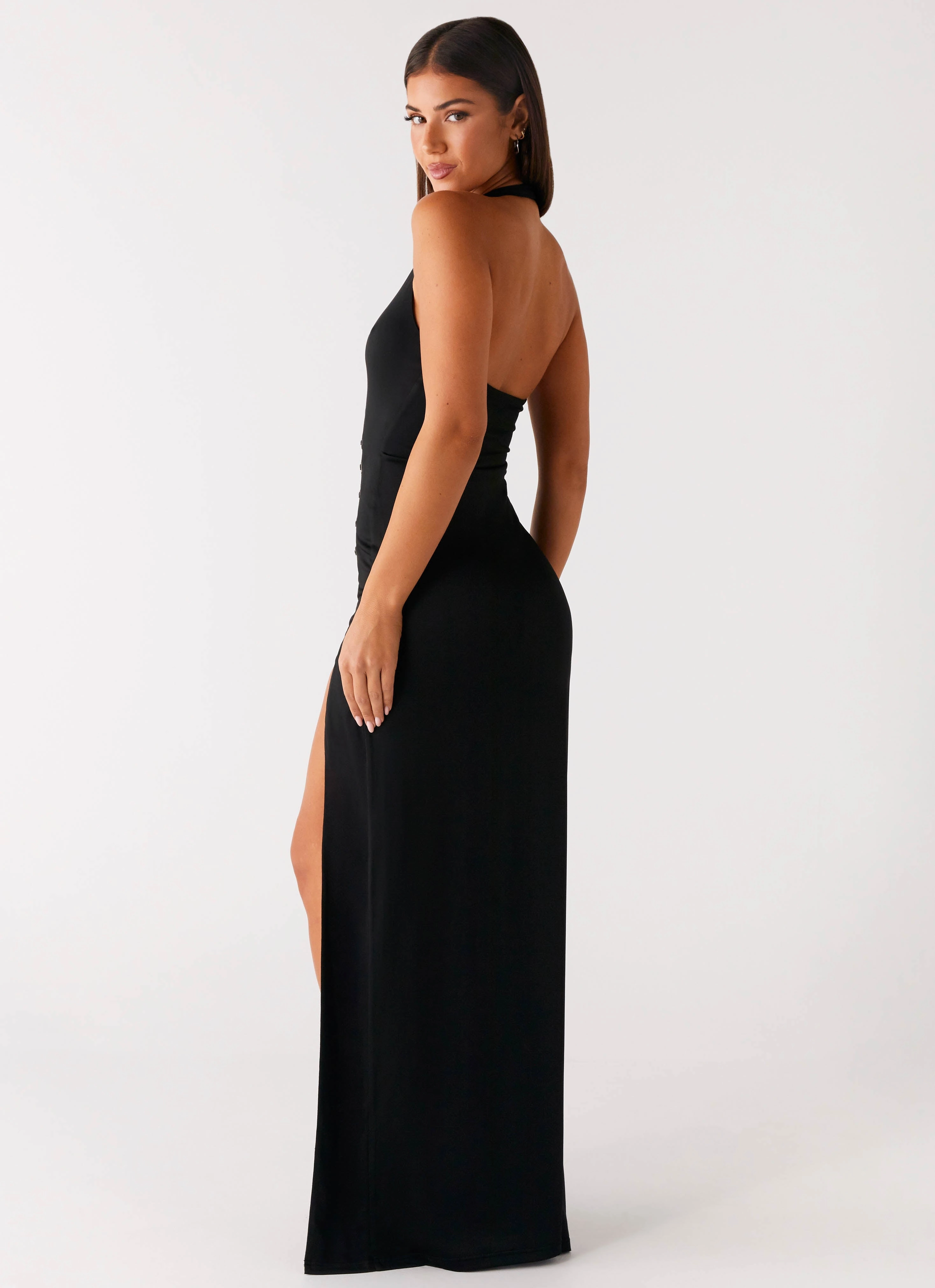 Midnight Dreams Maxi Dress - Black Bright Mood Light Soft