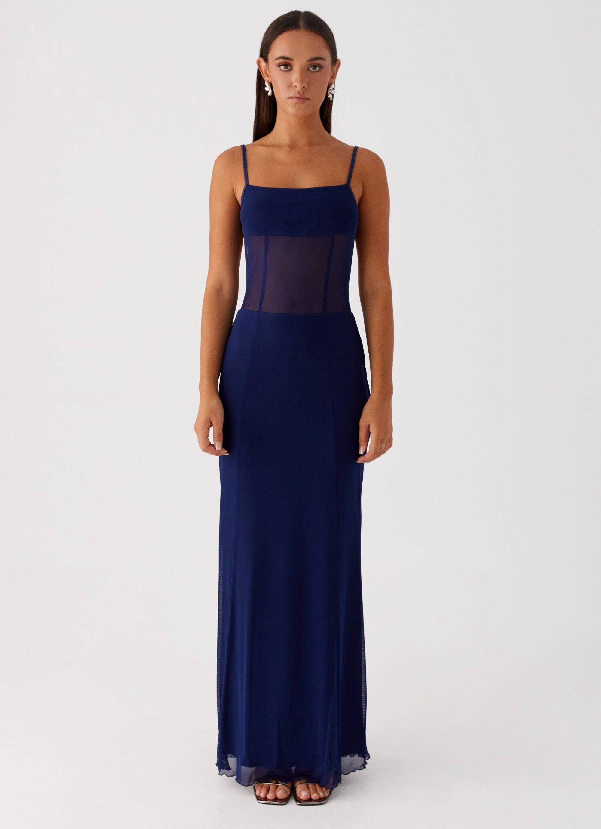 Walk Easy Chill Mode Miranda Maxi Dress - Navy
