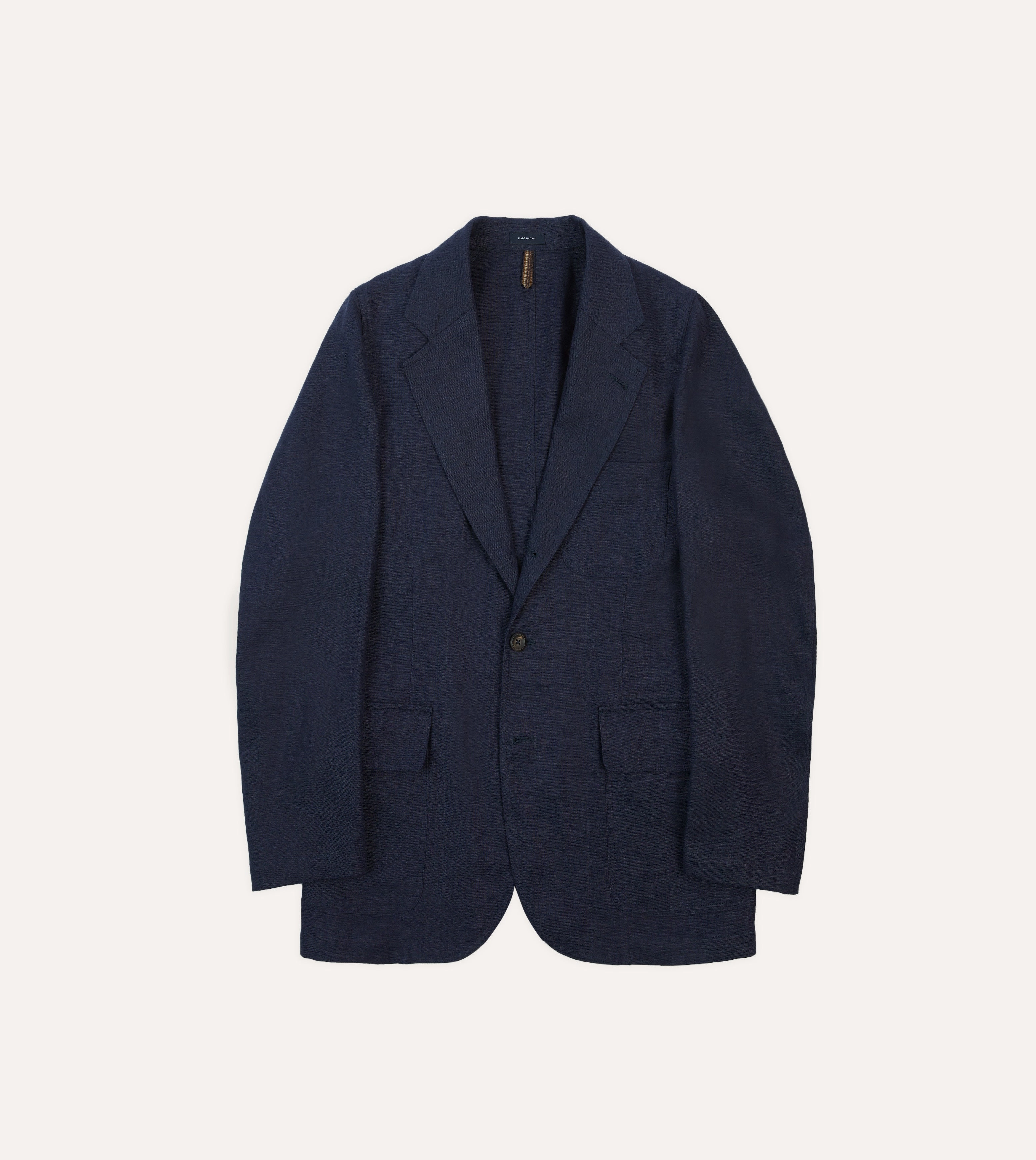 Smart Appearance Navy Antique Linen Games Blazer Mk. I