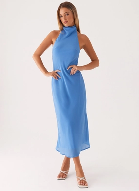 Shelly Midi Dress - Azure Weekend Favorite
