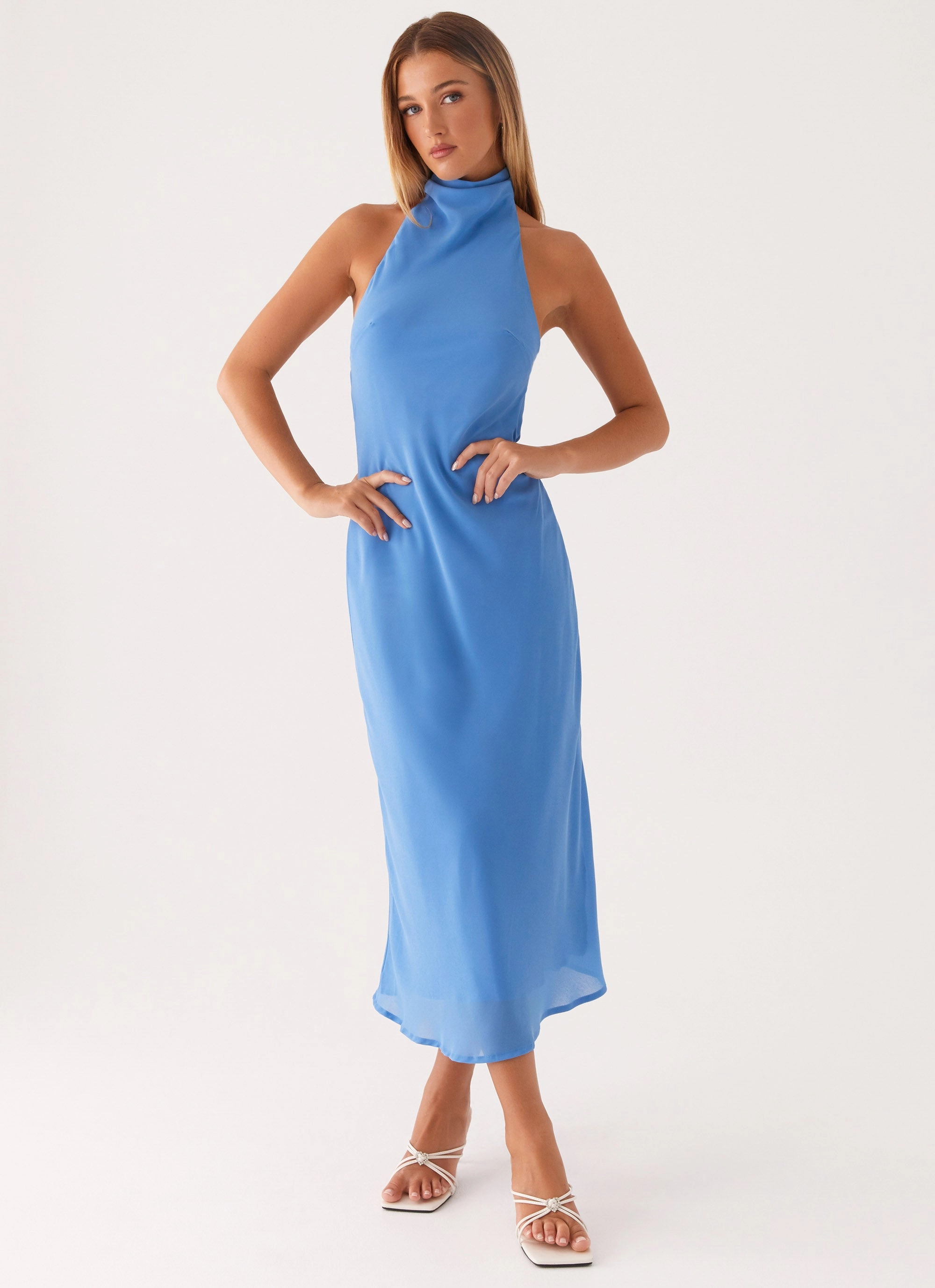 Shelly Midi Dress - Azure Weekend Favorite