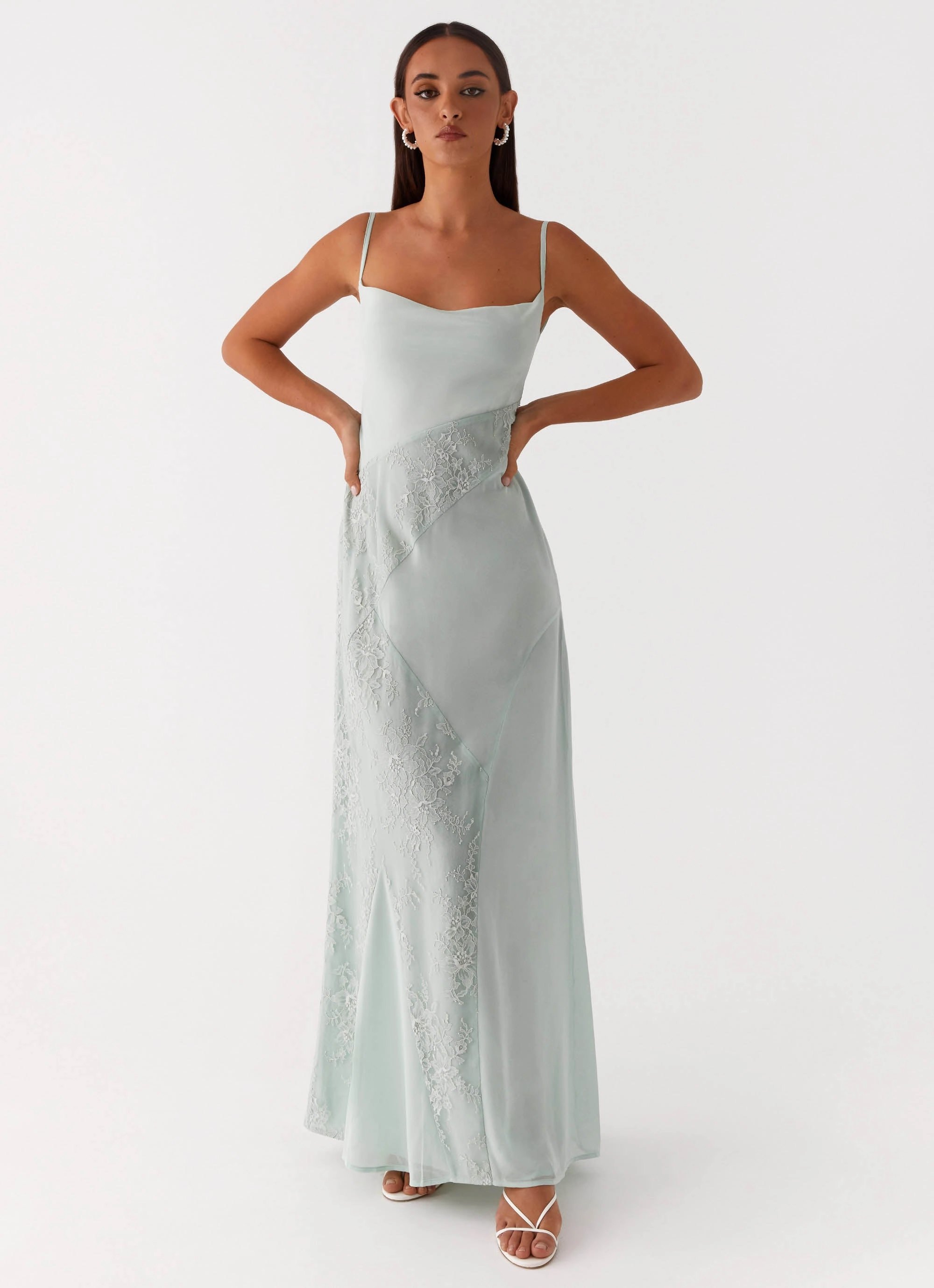Fit Choice Relax Style Gabriana Maxi Dress - Sage