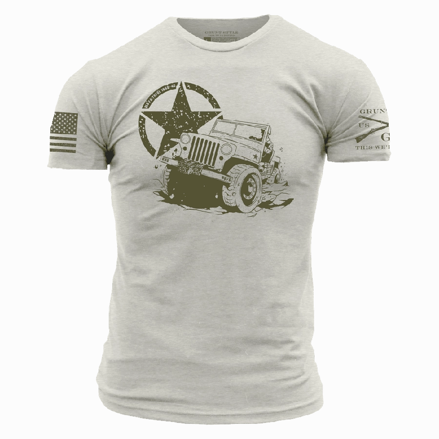 Vibrant Prints Comfortable Wear Ol' Faithful T-Shirt - Sand