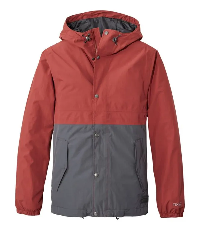 High Collar Design Mountain Classic Rain Jacket Men's Regular