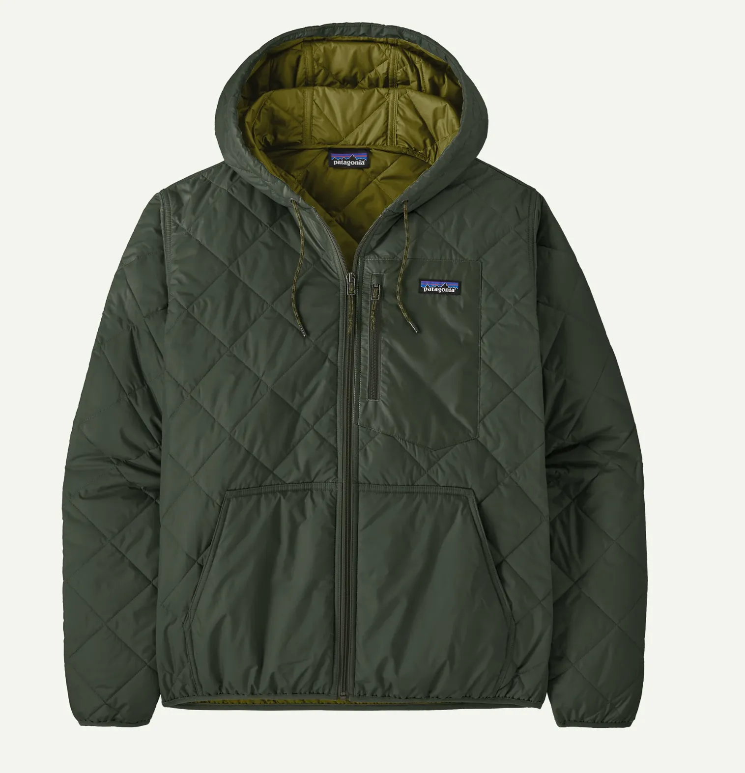 design Beanie M's Diamond Quilted Bomber Hoody