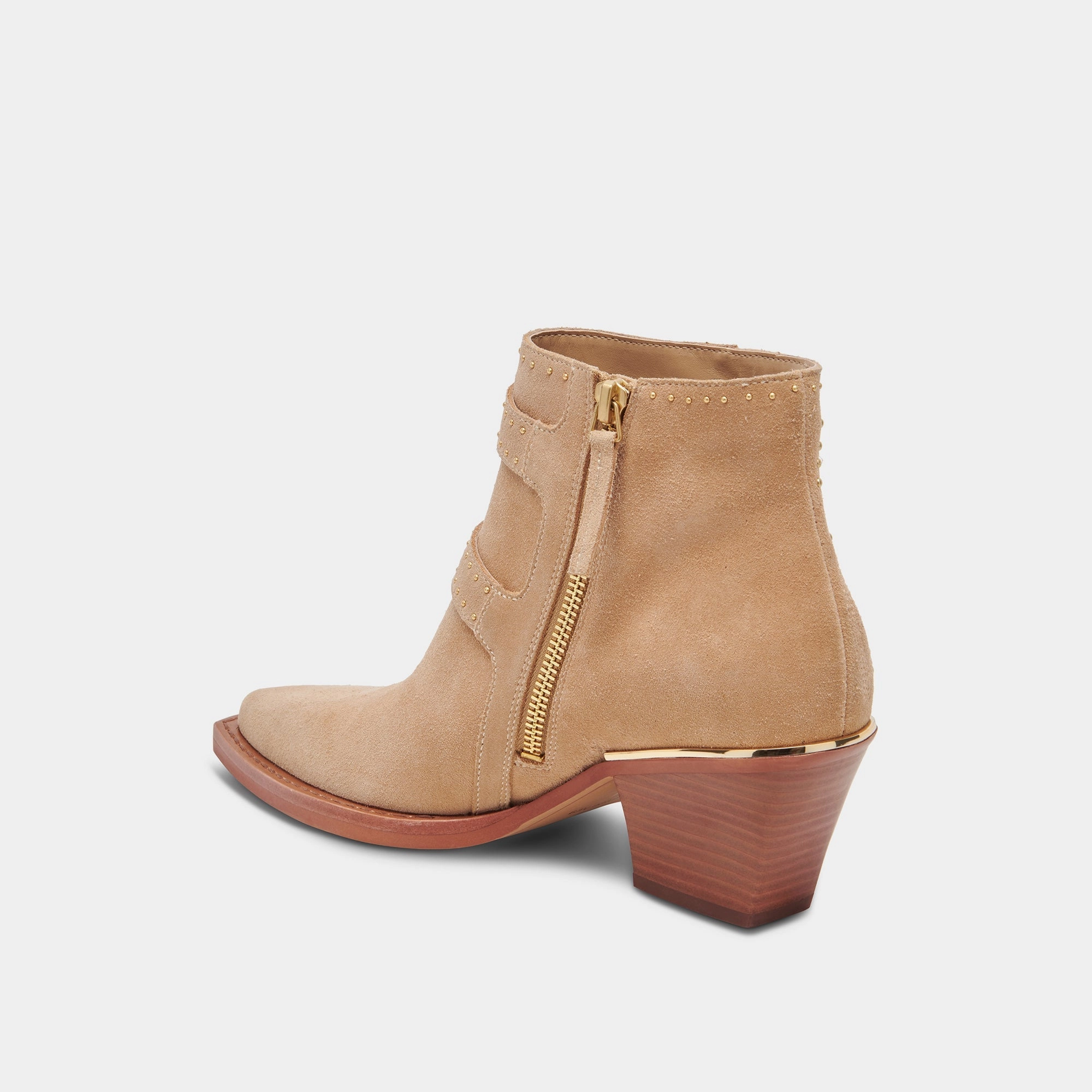 Casual Heels Dolce Vita Ronnie in Camel Suede