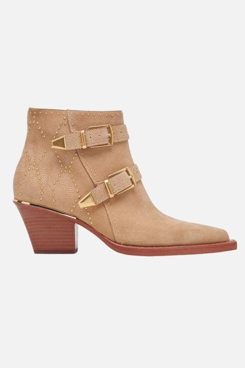 Comfortable Arch Support Dolce Vita Ronnie in Camel Suede