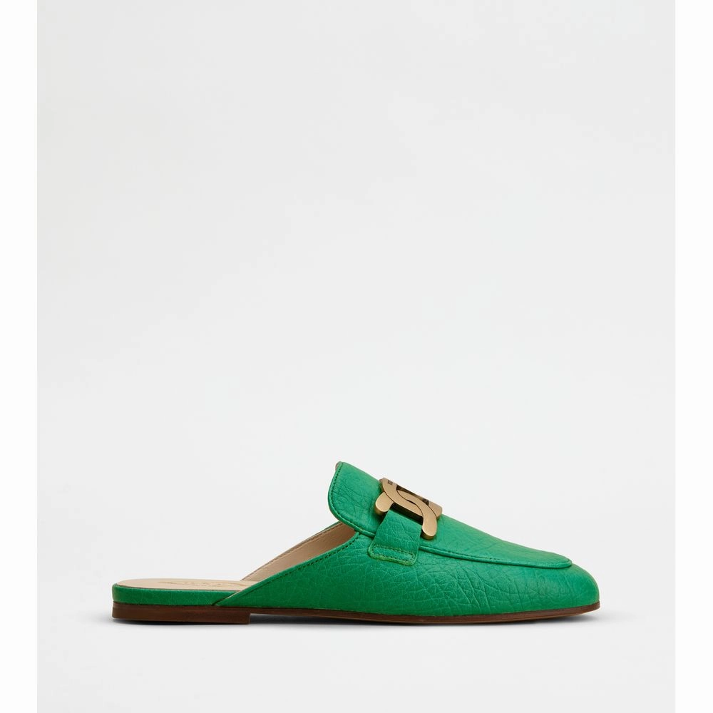 Mules in Leather Travel-Friendly Footwear