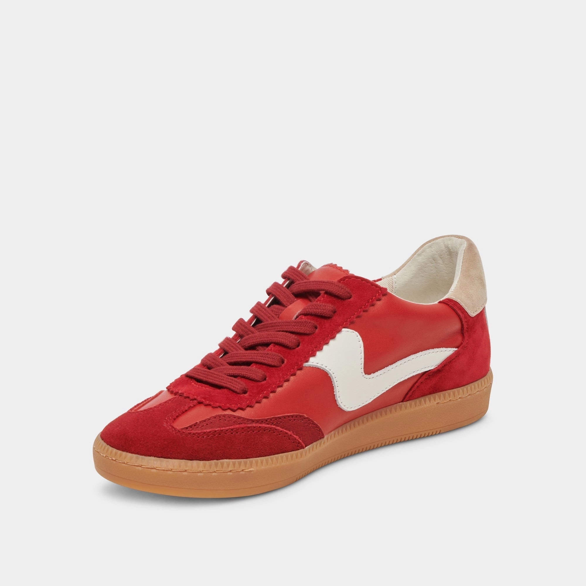 Bounce Technology Lightweight Upper Dolce Vita Notice Crimson Suede