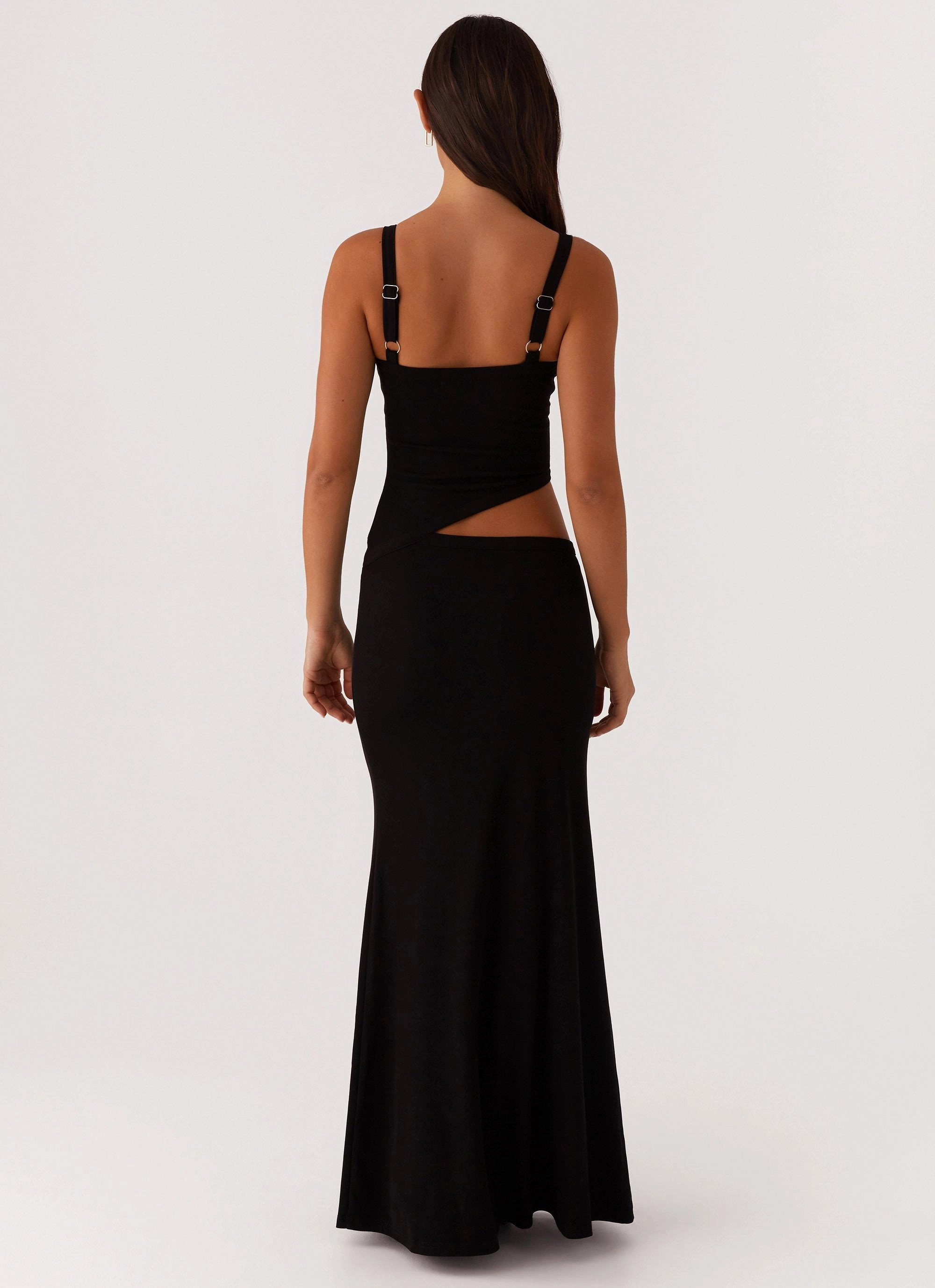Jocelyn Maxi Dress - Black Daywear Mood Breathable Layering