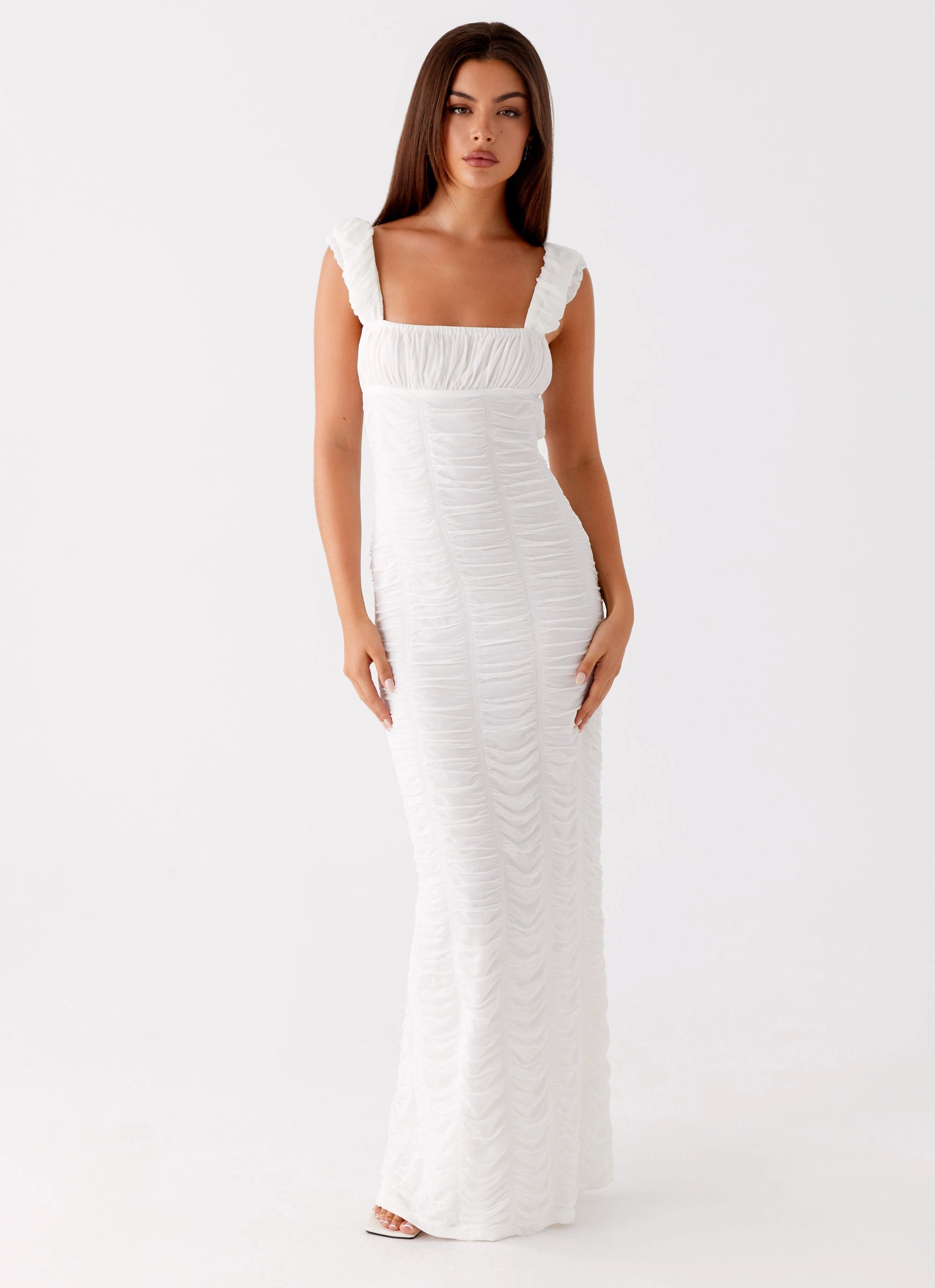Lounge Feel Senses Midi Dress - White