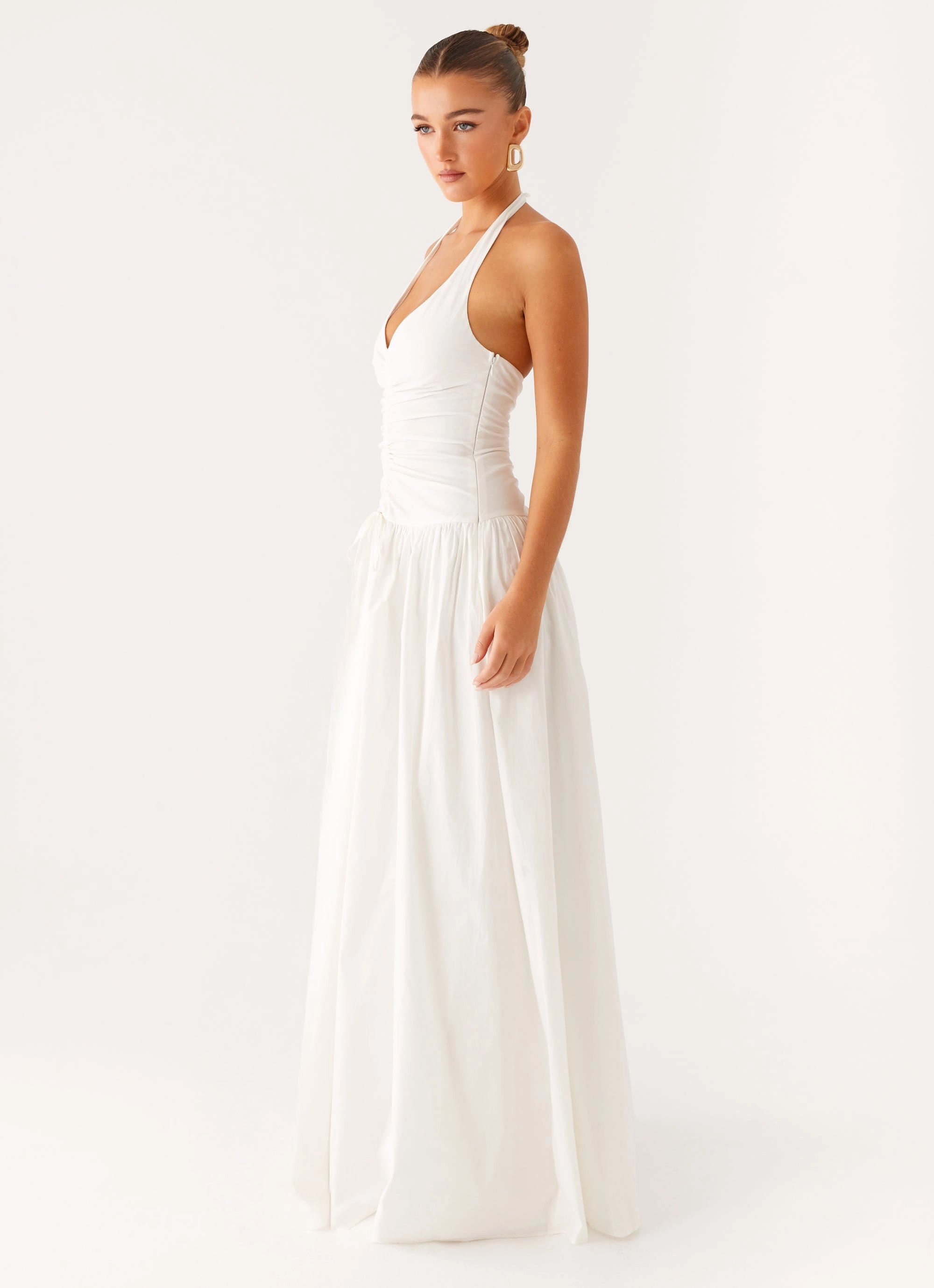 All-day Comfort Transitional Style Narnie Maxi Dress - Ivory