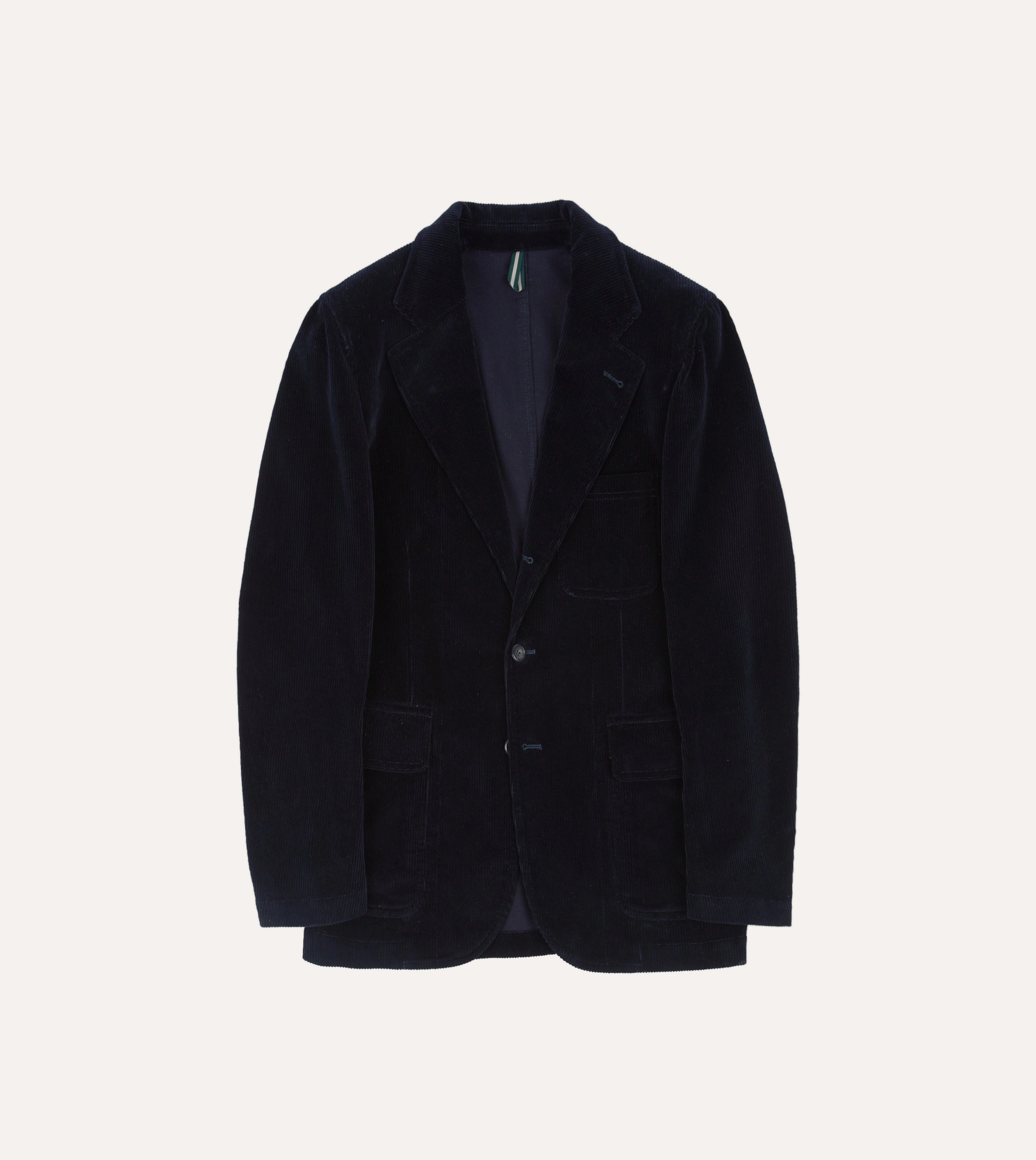 Navy Cotton Corduroy Games Blazer Mk. I Relaxed Professional Wea
