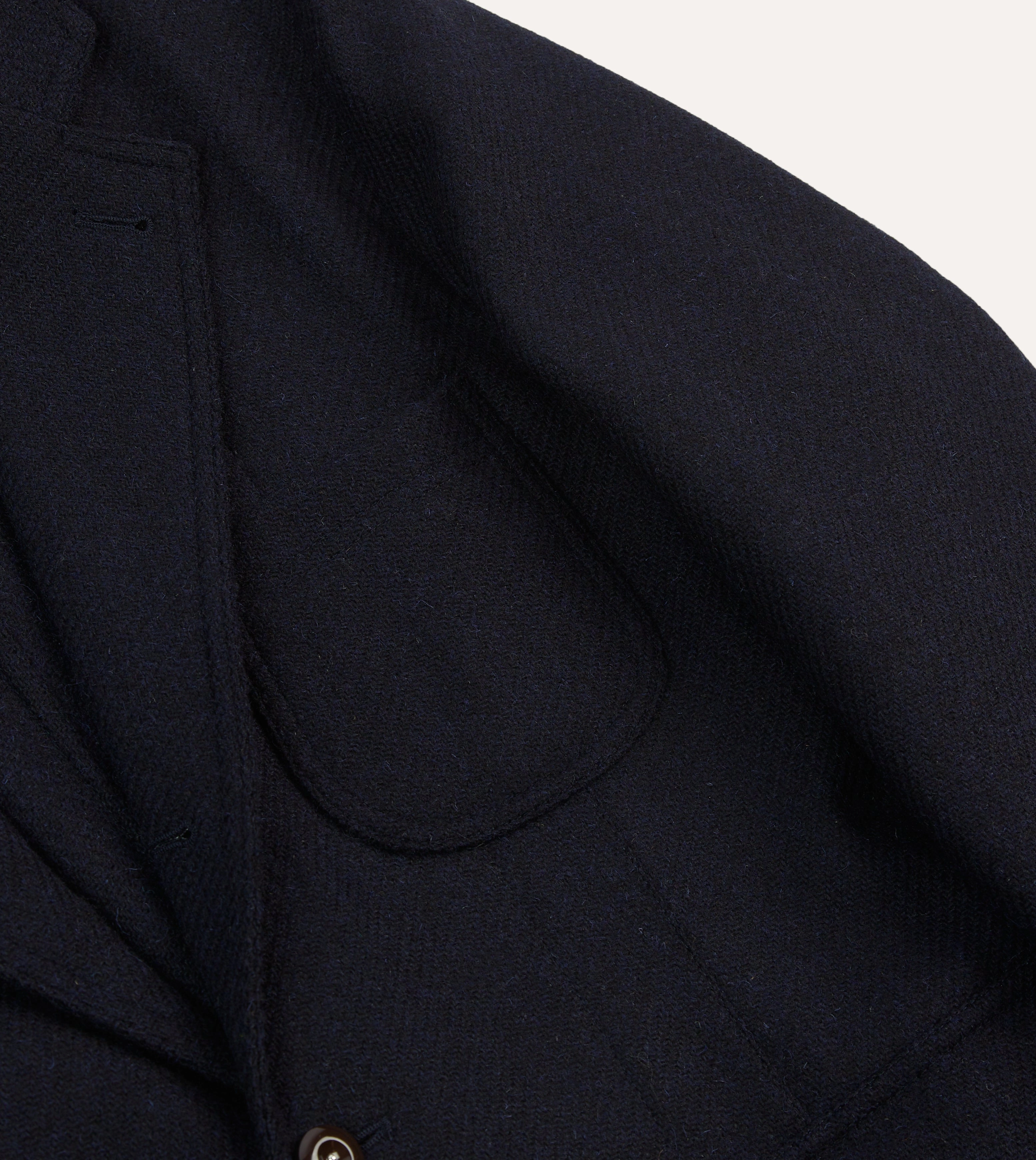 Flattering Layer Flattering Look Navy Harris Tweed Games Blazer Mk. VII