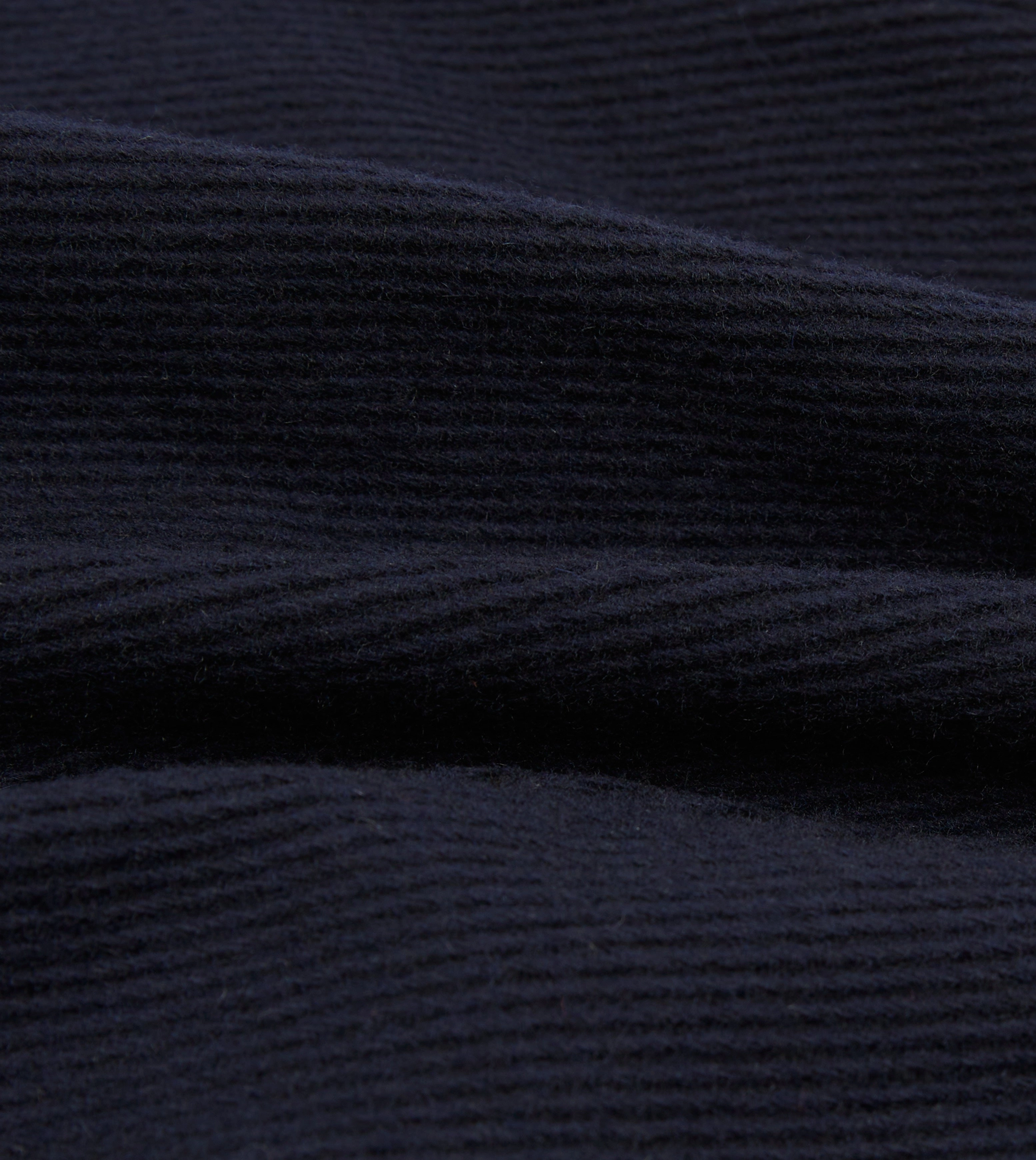 Smart Layer Reinforced Stitching Navy Wool Five-Pocket Chore Jacket