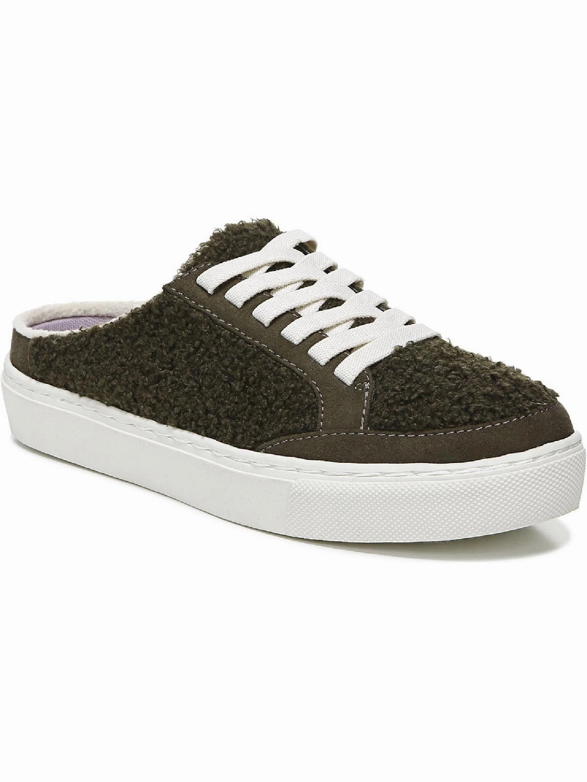 NBD Womens Lace-Up Slip On Mules Soft Touch Material