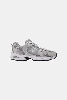 New Balance 530 in Raincloud with Shadow Grey and Silver Metallic - Women's Premium Material