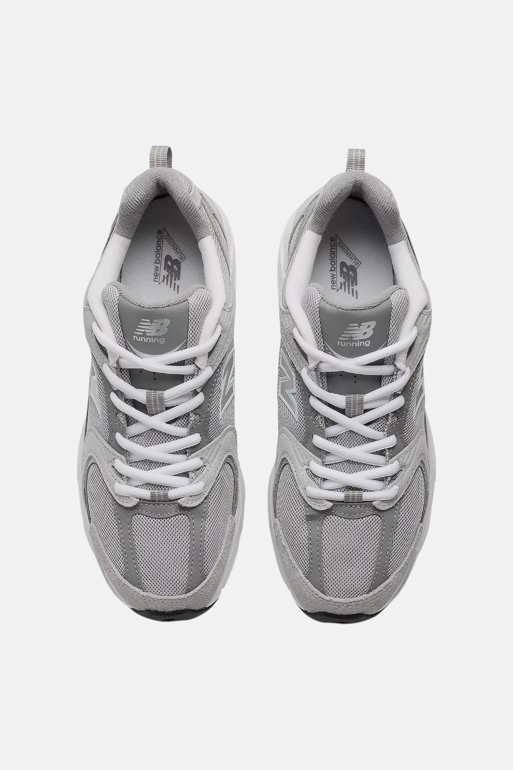 Move Daily Gentle Support New Balance 530 in Raincloud with Shadow Grey and Silver Metallic - Women's