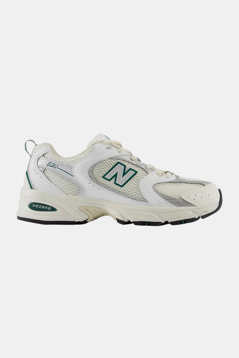 New Balance 530 Sneakers in Sea Salt White/Marsh Green (MR530SX) - Unisex Quick design