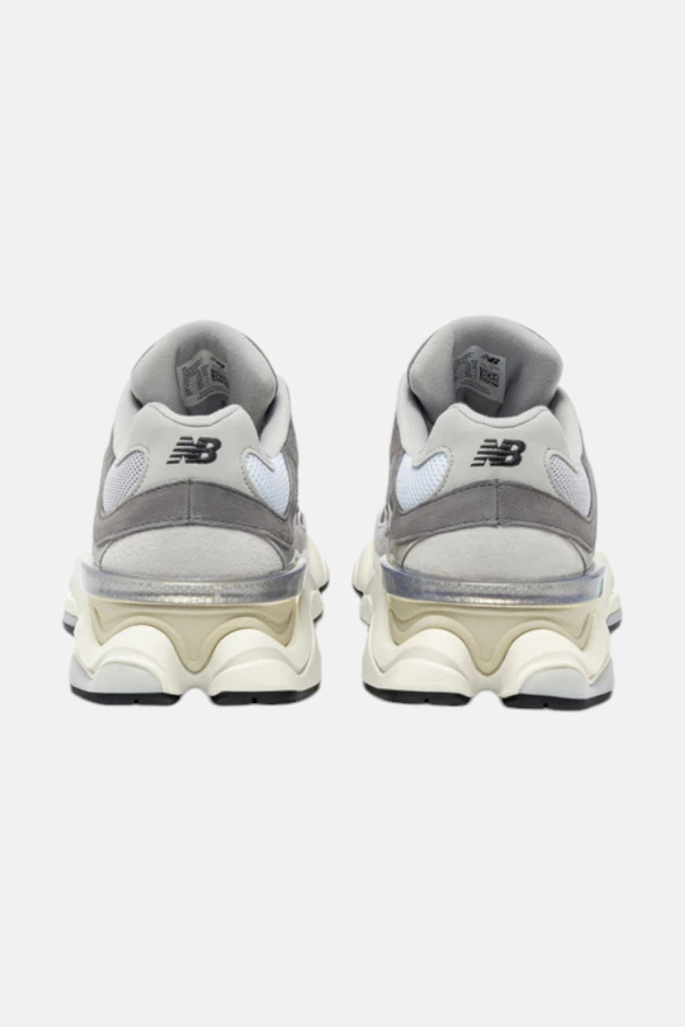 New Balance 9060 Grey/Grey - Women's Modern Form Durable Form