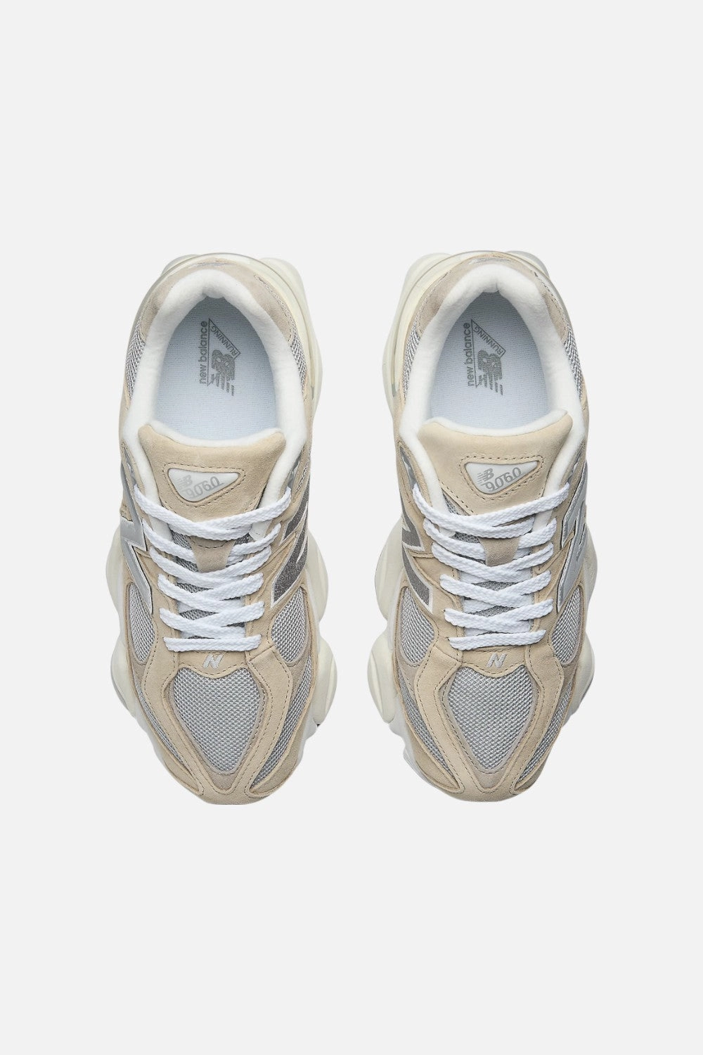 New Balance 9060 in Beige & Grey - Unisex Traction Grip Balanced feel