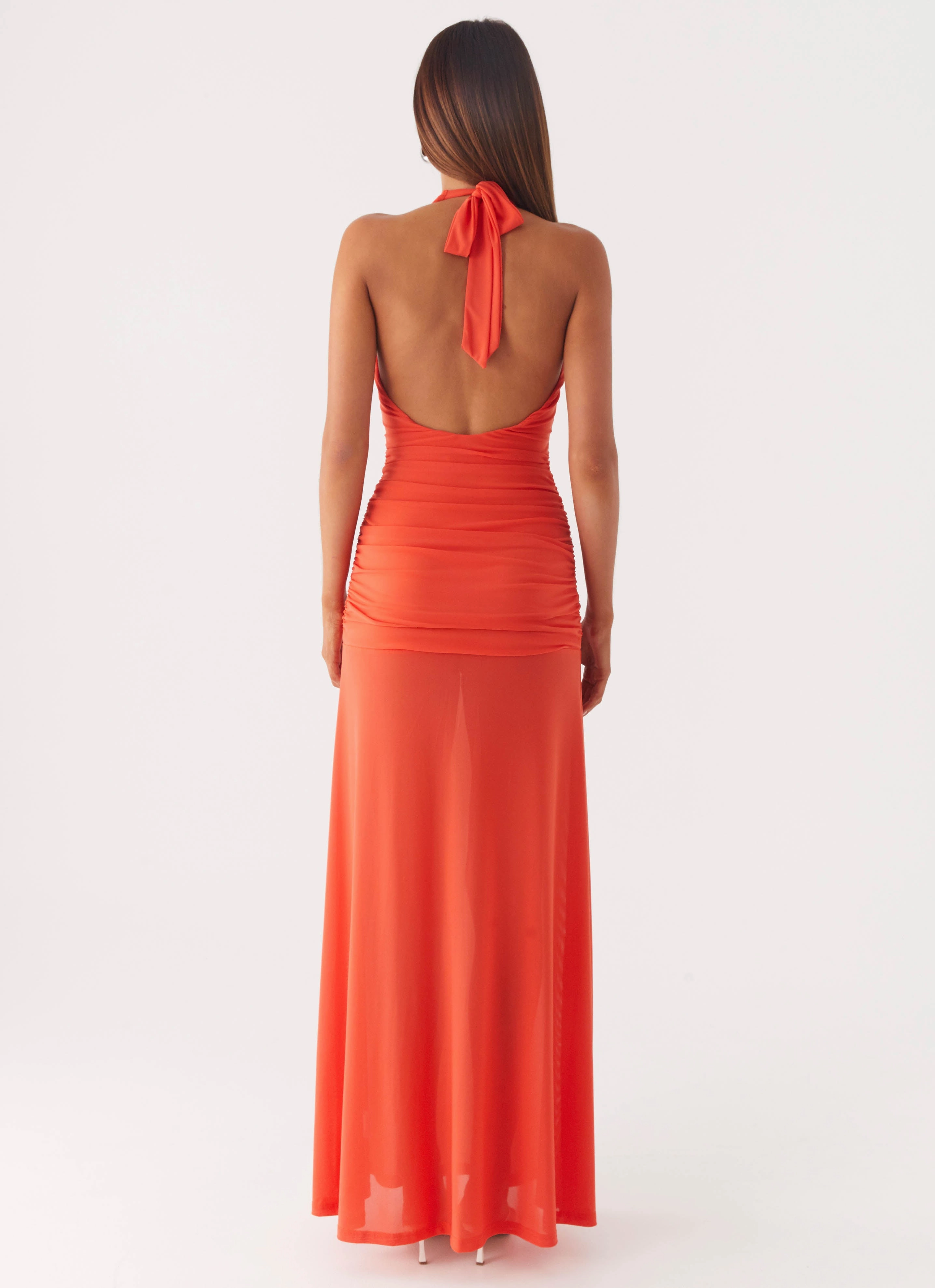 Light Bow Island Muse Dress - Coral
