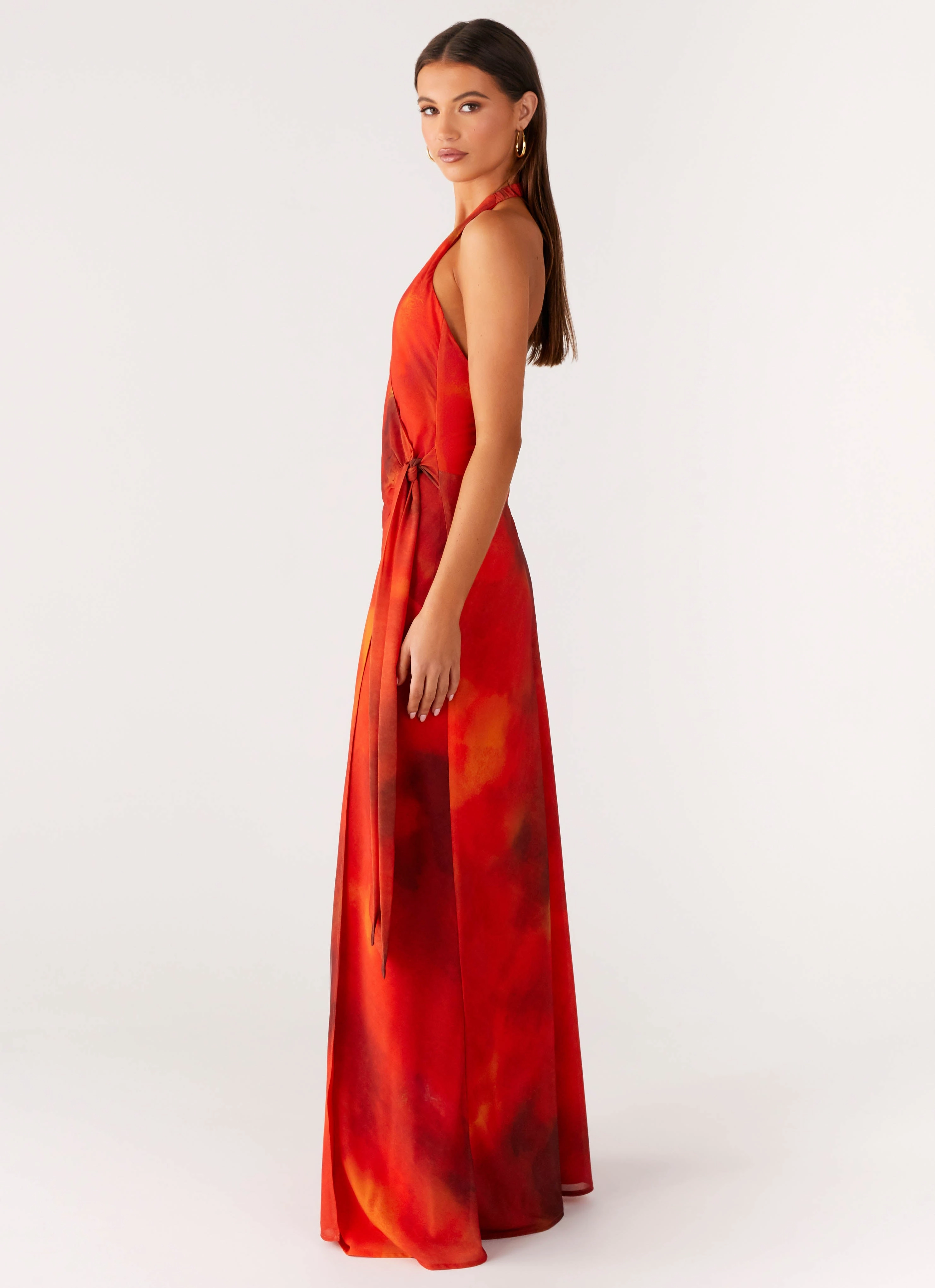 So Chic Maxi Dress - Scarlet Blur Light Touch