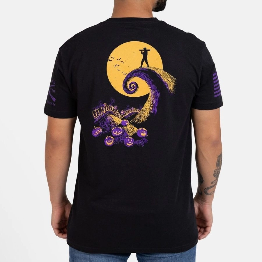 Night Raid Before Christmas T-Shirt - Black Adaptable