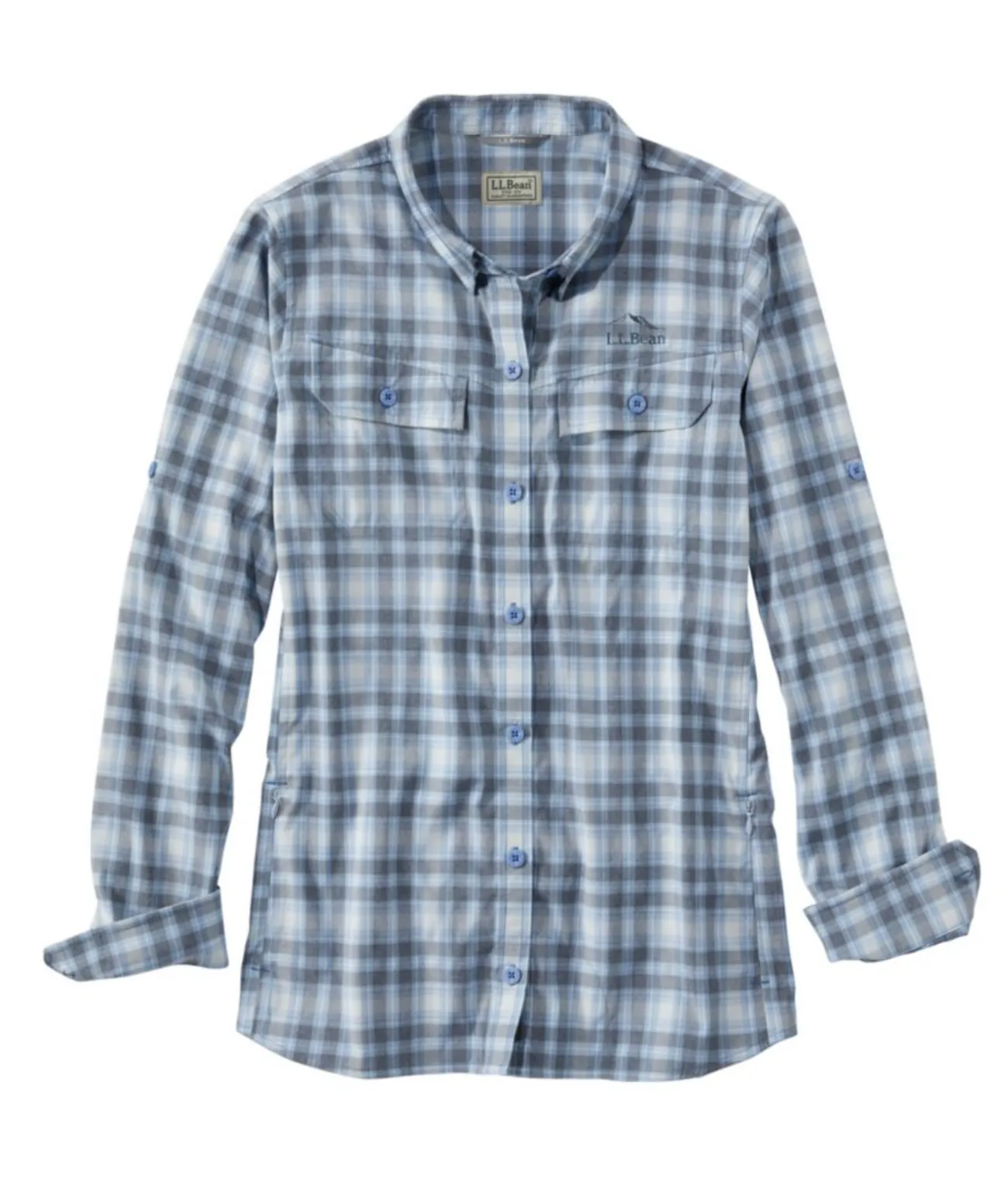 Wrinkle-Resistant No Fly Zone Shirts Plaid Women's Regular